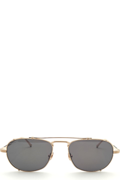 Matsuda Eyewear for Men Matsuda M3151 - Brushed Gold / Grey Sunglasses