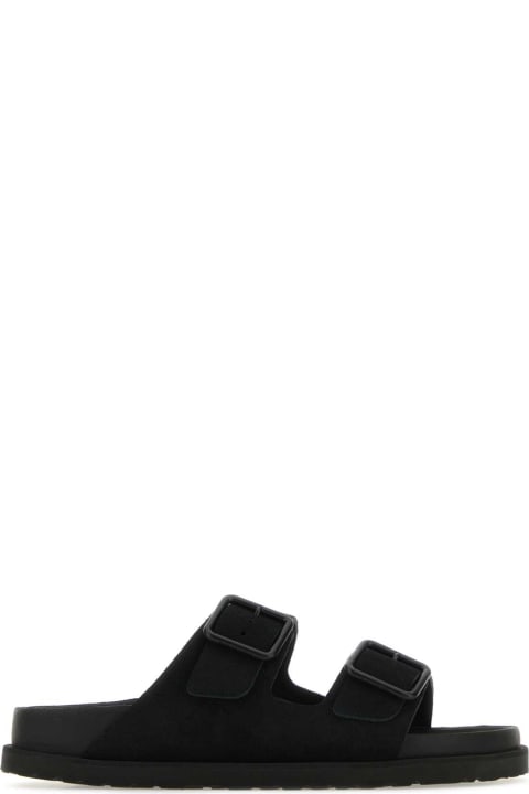 Sale for Women Birkenstock Black Suede Arizona Avantgarde Slippers