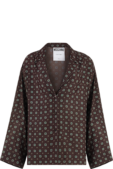 Homeware Moschino Printed Silk Shirt