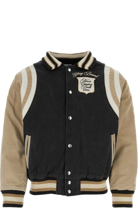 ウィメンズ Rhudeのコート＆ジャケット Rhude Multicolor Canvas Bomber Jacket
