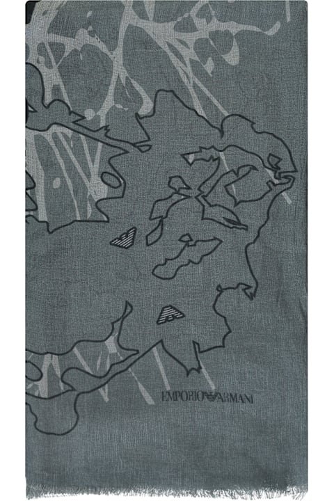 Homeware Emporio Armani Printed Scarf