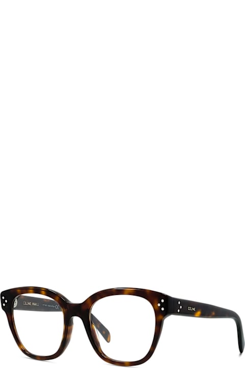 Celine Eyewear for Women Celine Celine Cl50086i Celine 3 Dots 054 Havana Glasses