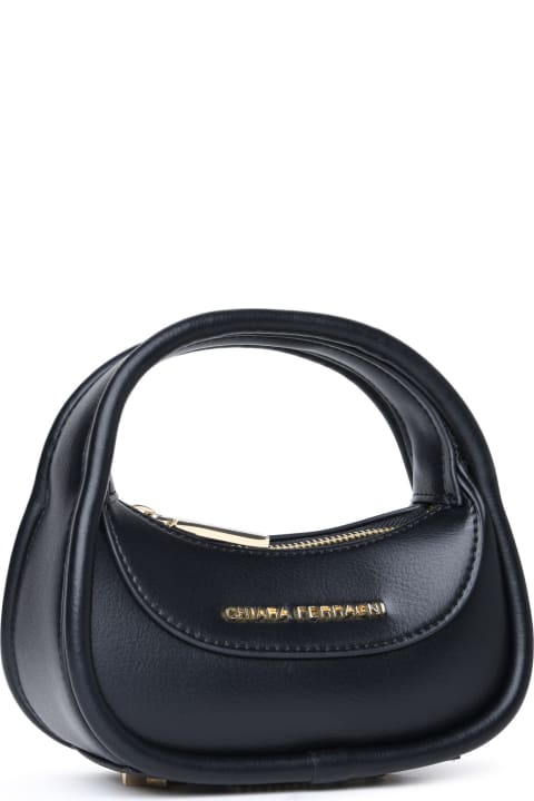 Chiara Ferragni Totes for Women Chiara Ferragni 'hyper' Small Black Polyester Bag