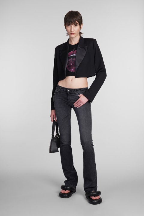 Coats & Jackets for Women Fiorucci Blazer In Black Wool