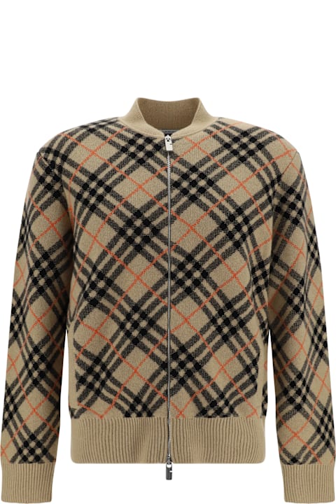 معاطف وجواكت لـ القسم الرجالي Burberry Cardigan