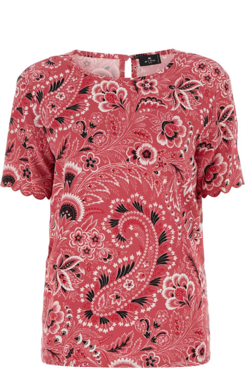 Etro for Women Etro Printed Stretch Viscose Blouse