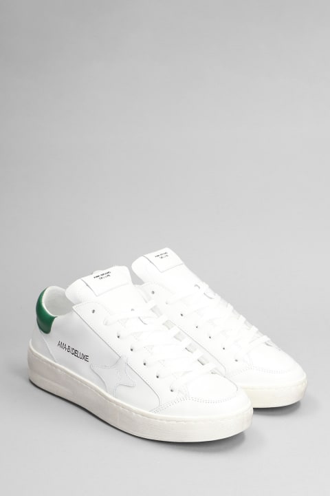 AMA-BRAND Sneakers for Men AMA-BRAND Sneakers In White Leather