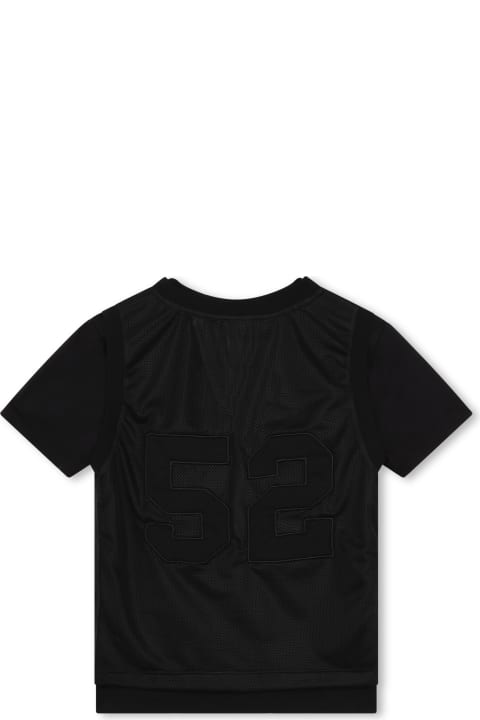 Crew-neck T-shirt Set With Print