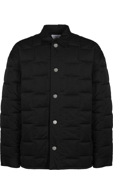 Bottega Veneta Coats & Jackets for Men Bottega Veneta Intreccio Technical Jacket