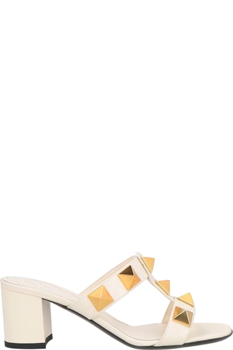 Valentino Garavani Sandals for Women Valentino Garavani Garavani Roman Stud Leather Sandals