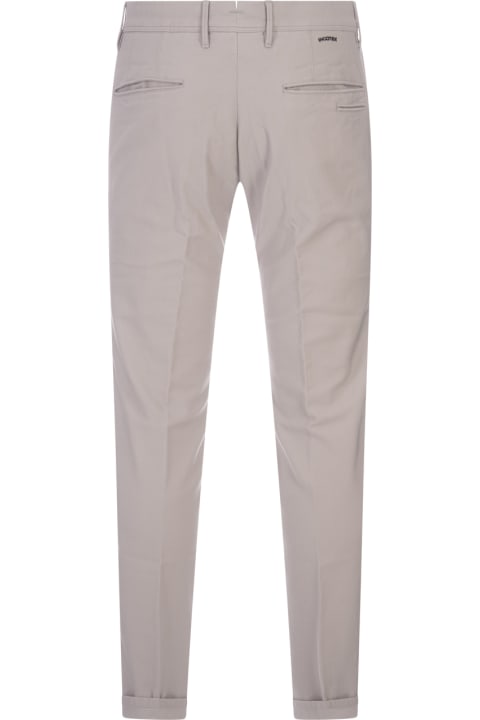 Incotex Pants for Men Incotex Grey Slim Fit Trousers