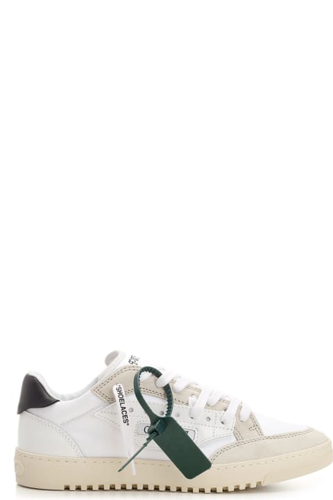 Off-White Shoes for Men Off-White White And Beige '5.0' Sneakers