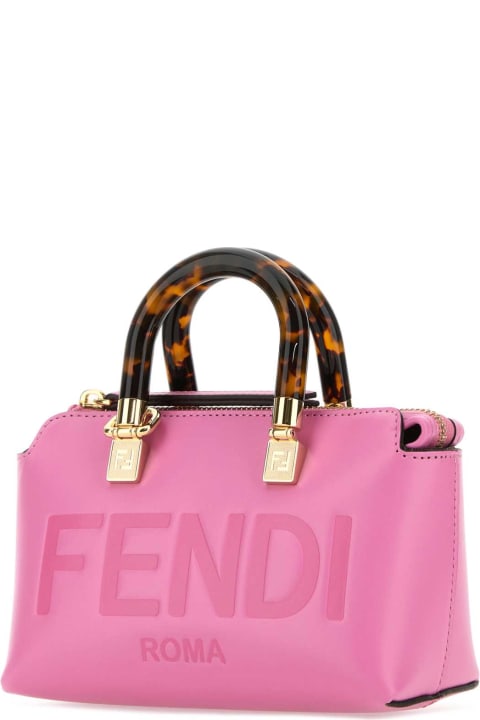 Sale for Women Fendi Fuchsia Leather Mini By The Way Handbag