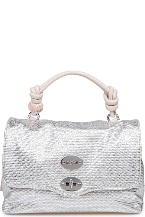 Zanellato for Women Zanellato Postina Midollino S Bag In Raffia Color Silver