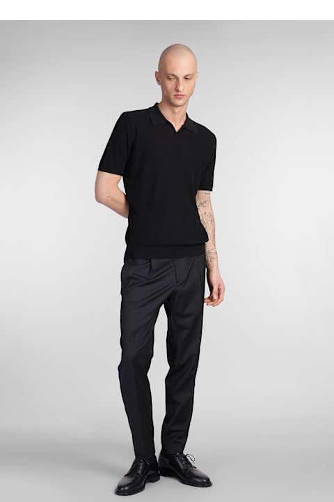 Santaniello Clothing for Men Santaniello Irno Viag Pants In Black Polyester