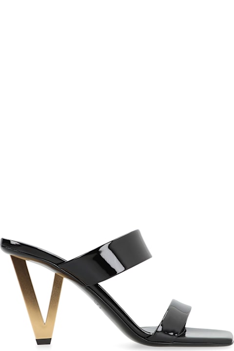 Versace Shoes for Women Versace Patent Leather Mules