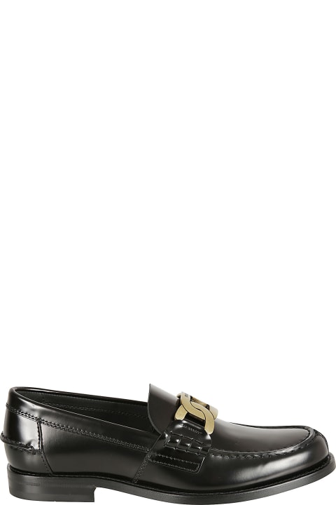 Tod's for Men Tod's Chain Front Classic Loafers