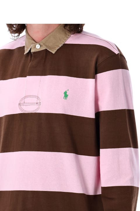Polo Ralph Lauren Classic Fit Khaki-collar Rugby Shirt Polo Ralph Lauren Classic Fit Khaki-collar Rugby Shirt