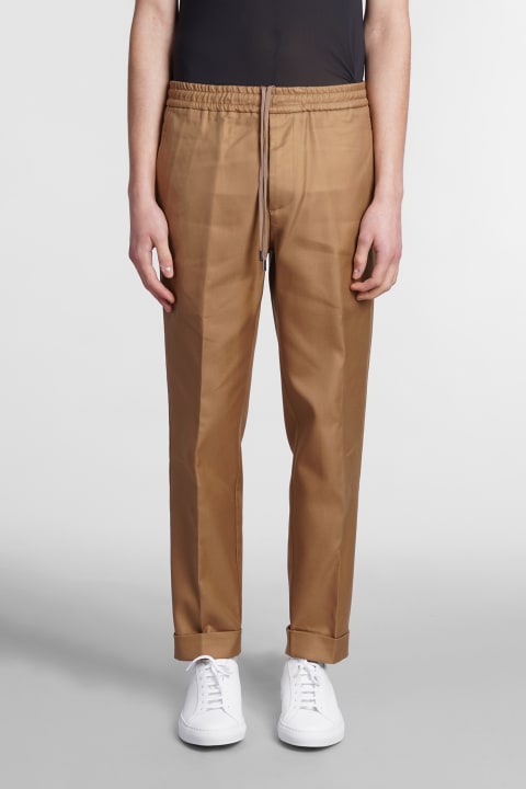 Sol  Pants In Camel Cotton