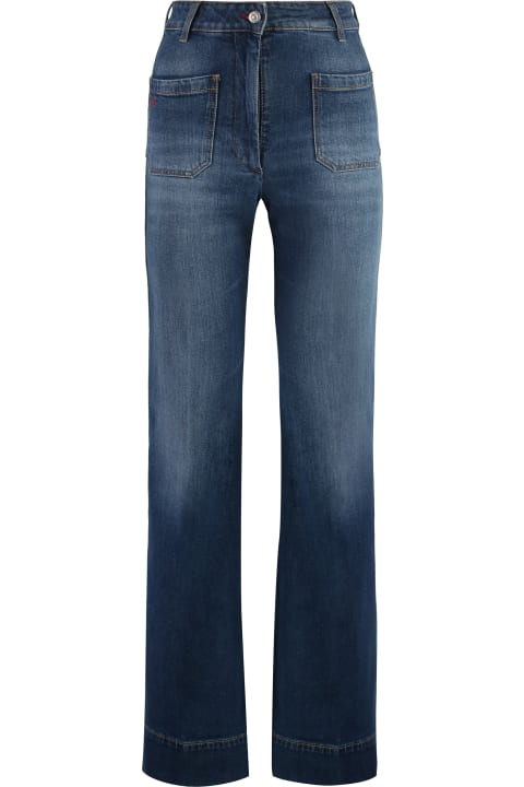 Victoria Beckham Jeans for Women Victoria Beckham Alina High-rise Flared Jeans