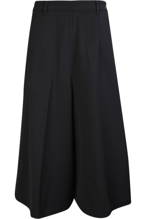 Nine in the Morning Clothing for Women Nine in the Morning Black Cady Culotte Trousers