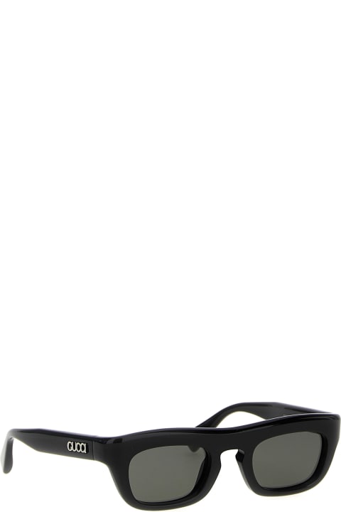 Gucci نظارات لـ القسم الرجالي Gucci Rectangular Sunglasses