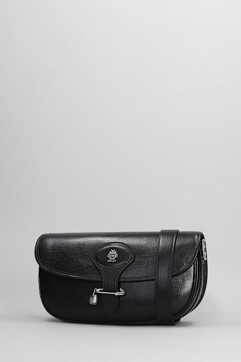 Bally Bags for Women Bally Beckett Cross Shoulder Bag In Black Leather