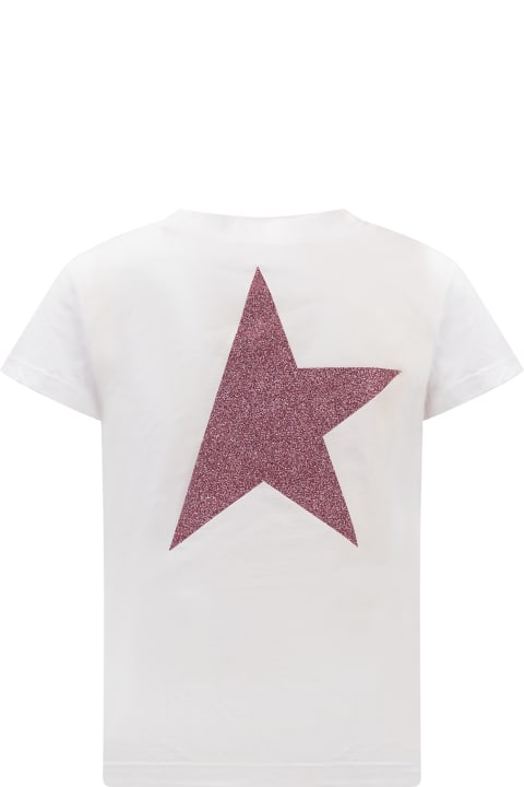 Sale for Kids Golden Goose T-shirt With Logo