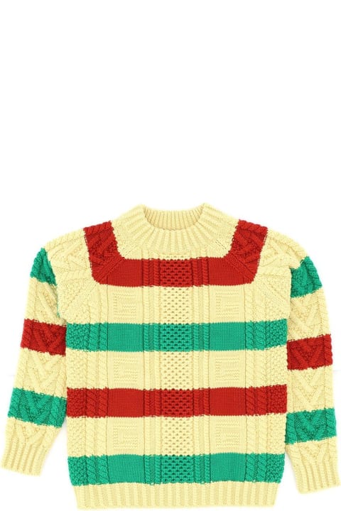 Gucci Topwear for Girls Gucci Crewneck Long-sleeved Jumper