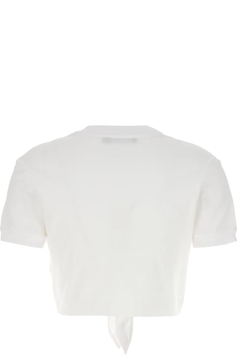 Dolce & Gabbana Topwear for Women Dolce & Gabbana Cropped T-shirt With Knot