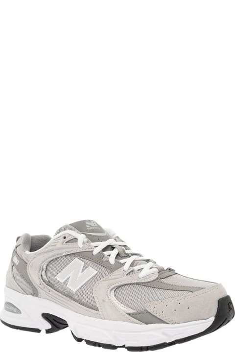 インテリア New Balance 
530
 Grey Low Top Sneakers With Logo Patch In Tech Fabric Man