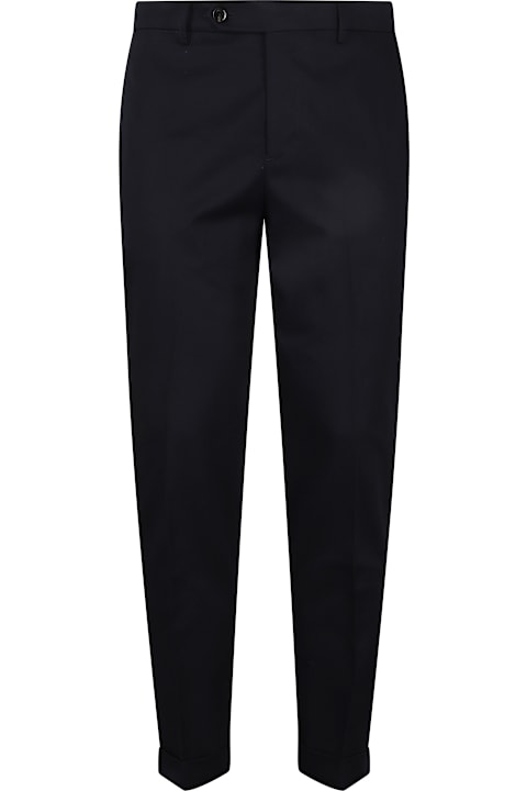 Berwich Pants for Men Berwich Pant Fibbia Lat 1pinces Gabardina Stretch