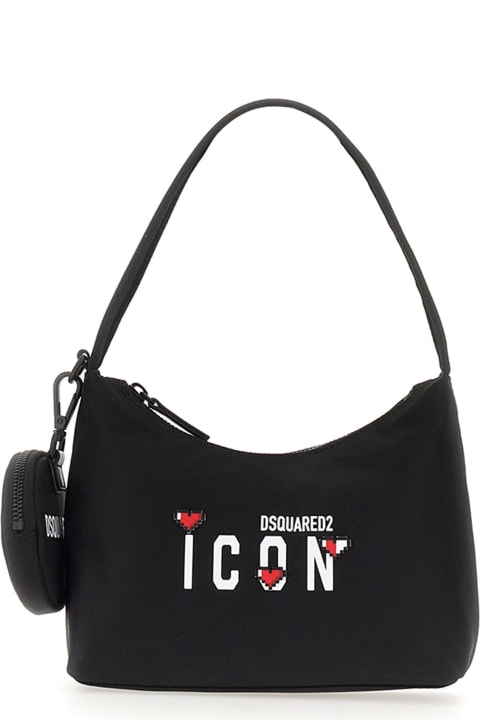 Dsquared2 Totes for Women Dsquared2 Icon Seasonal Hobo Bag