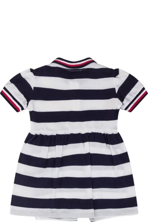 Bodysuits & Sets for Baby Girls Versace Nautical Stripe Romper