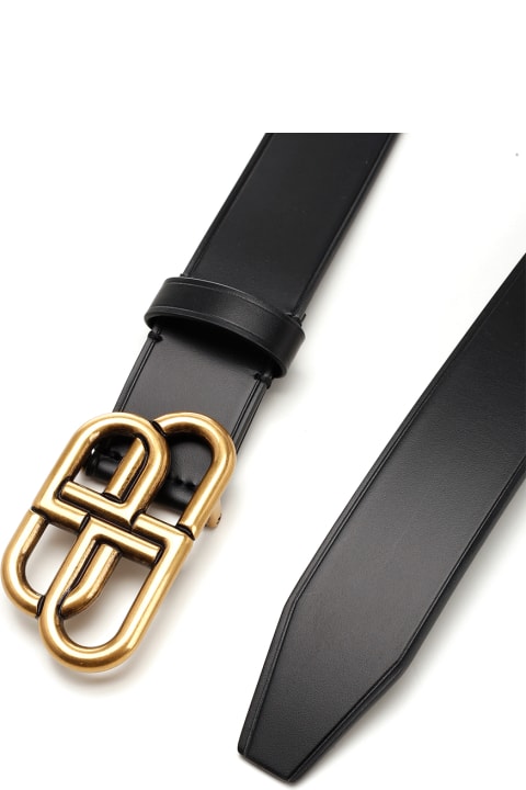Belts for Men Balenciaga Black 'bb' Belt