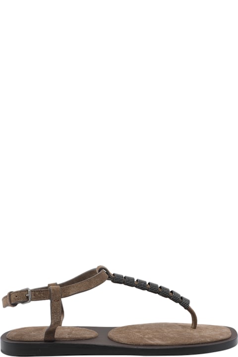 Homeware Brunello Cucinelli Slide Sandals