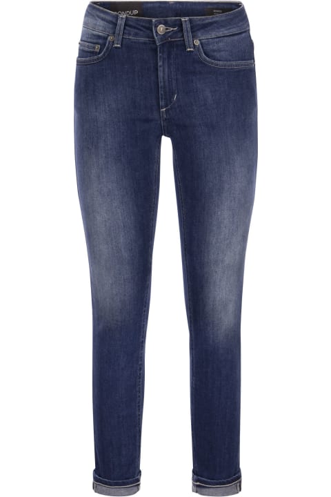Jeans for Women Dondup Monroe - Five-pocket Skinny Fit Jeans