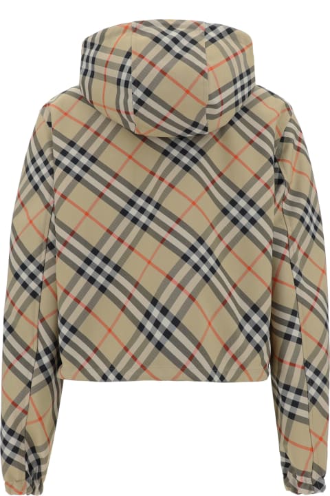 ウィメンズ Burberryのコート＆ジャケット Burberry Reversible Hooded Jacket