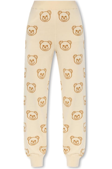 Moschino Fleeces & Tracksuits for Women Moschino Bear Wool Trousers
