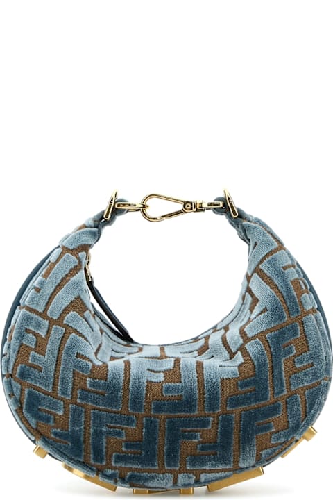 Totes for Women Fendi Fendigraphy Velvet