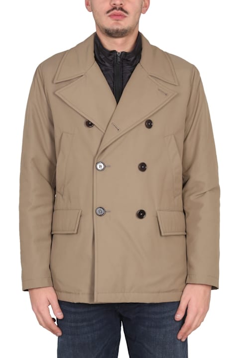 Fay for Kids Fay "peacot Double Front" Coat