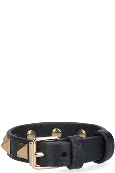 Bracelets for Women Valentino Garavani Garavani Rockstud Buckled Bracelet