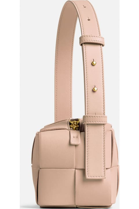 Bottega Veneta Totes for Women Bottega Veneta Cassette Leather Shoulder Bag
