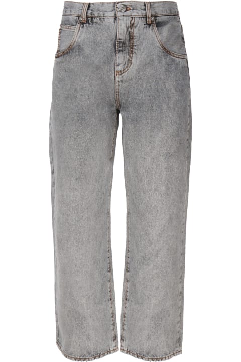 Jeans for Men Etro Cotton Jeans With Lightened Wash