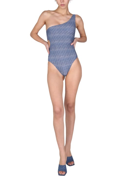 أدوات منزلية Magda Butrym One Piece Cut-out Swimsuit
