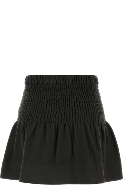 Homeware Marant Étoile Charcoal Cotton Pacifica Mini Skirt
