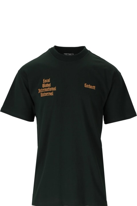 Wip Letterman Dark Green T-shirt