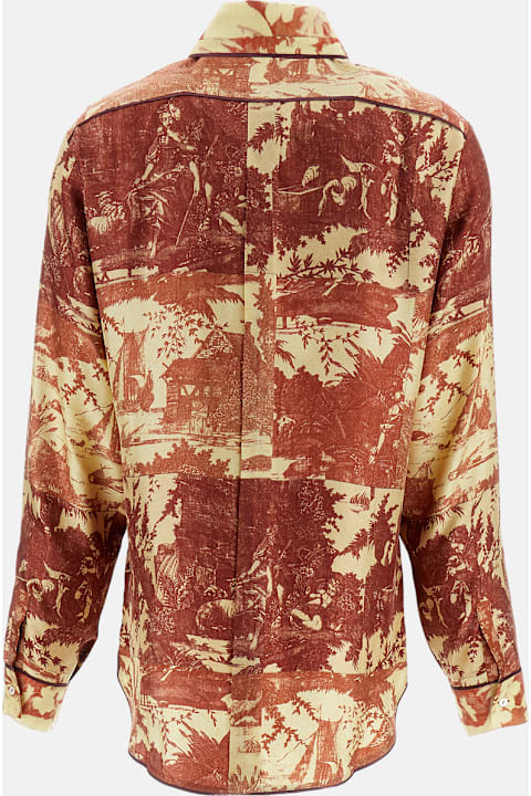 Pierre-Louis Mascia for Men Pierre-Louis Mascia Silk Shirt