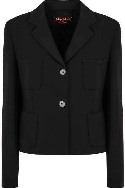 Max Mara Studio Coats & Jackets for Women Max Mara Studio Alpino Single-breasted Two-button Jacket