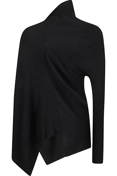 Marques'Almeida Clothing for Women Marques'Almeida Merino Wool Knitted Draped Jumper